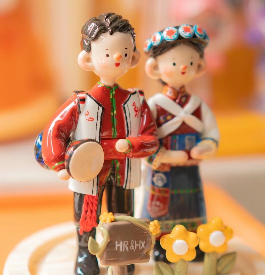 纳西东巴泥偶技艺